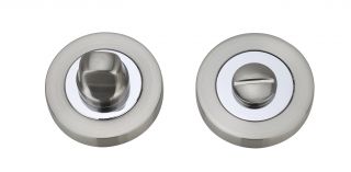 Fortessa - FWCTT-SNCP - Round Turn and Release Satin Nickel&sol;Polished Chrome Finish