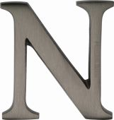 C1565 2 N-MB Heritage Brass Alphabet N Pin Fix 51mm &lpar;2"&rpar; Matt Bronze Finish