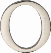 C1565 2 O-PNF Heritage Brass Alphabet O Pin Fix 51mm &lpar;2"&rpar; Polished Nickel Finish