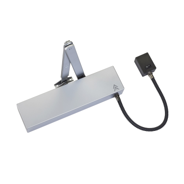 Click Here To Enlarge This Photo Of L25756 - FREEMAN & PARDOE ARROW 623 Size 3 Hold Open&sol;Swing Free E-Mag Door Closer - Silver