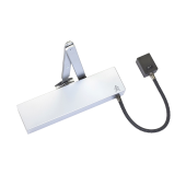 L25764 - FREEMAN & PARDOE ARROW 623 Size 5 Hold Open&sol;Swing Free E-Mag Door Closer - Satin Stainless Steel