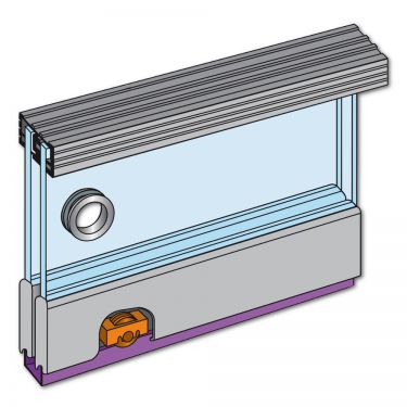 Click Here To Enlarge This Photo Of 1300 - HENDERSON Z15&sol;2 Zenith Double Track Sliding Door Gear &lpar;1500mm Max Opening Width&rpar;