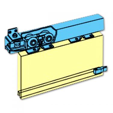 Click Here To Enlarge This Photo Of 2540 - HENDERSON Husky Folding Track Sliding Door Gear &ast;&ast;Fittings Kit Only&ast;&ast; &lpar;2 Doors&rpar;