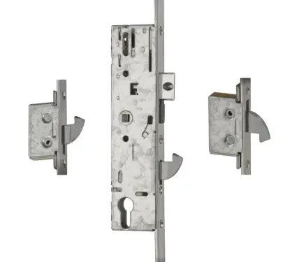 Click Here To Enlarge This Photo Of L26607 - YALE YS170 Latch & Hookbolt Split Spindle Multipoint Lock - 2 Hook - 45&sol;92 - 16mm Square Faceplate &lpar;YS170-3H45&rpar;