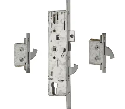 Click Here To Enlarge This Photo Of L26610 - YALE YS170 Latch & Hookbolt Split Spindle Multipoint Lock - 2 Hook - 45&sol;92 - 20mm Radius Faceplate &lpar;YS170-3HRAD45&rpar;