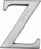 C1565 2 Z-SC Heritage Brass Alphabet Z Pin Fix 51mm &lpar;2"&rpar; Satin Chrome Finish