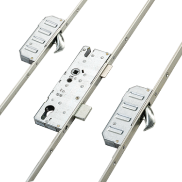 Click Here To Enlarge This Photo Of L30306 - WINKHAUS STV Trulock Latch & Deadbolt Split Spindle Multipoint Lock - 2 Hooks - 55&sol;92 - L&sol;H - 20mm Radius Faceplate &lpar;2760273&rpar;