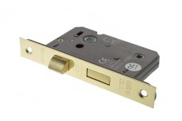 Atlantic - ALKBATH25PB Bathroom Lock &lbrack;CE&rsqb; 2&period;5" - Polished Brass