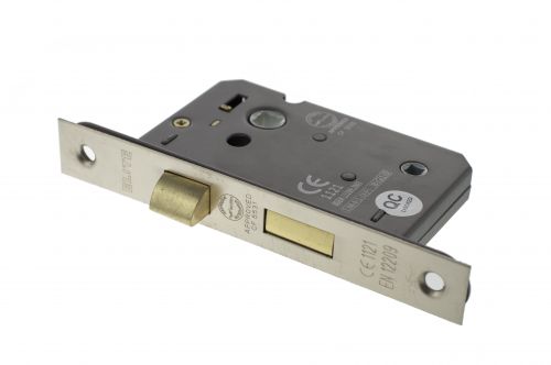 Click Here To Enlarge This Photo Of Atlantic - ALKBATH25SN Bathroom Lock &lbrack;CE&rsqb; 2&period;5" - Satin Nickel