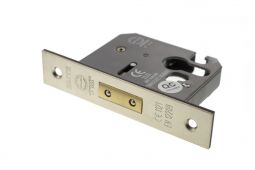 Atlantic - ALKDEADE3SN Euro Profile Mortice Deadlock &lbrack;CE&rsqb; 3" - Satin Nickel
