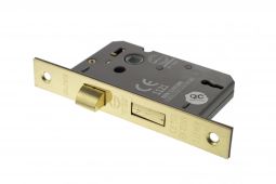 Atlantic - ALKSASH3LK3PB 3 Lever Key Sashlock &lbrack;CE&rsqb; 3" - Polished Brass