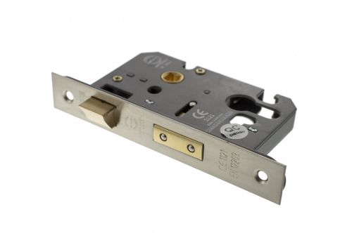 Click Here To Enlarge This Photo Of Atlantic - ALKSASHE25SN Euro Profile Mortice Sashlock &lbrack;CE&rsqb; 2&period;5" - Satin Nickel