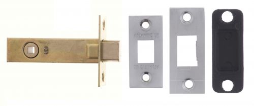 Click Here To Enlarge This Photo Of Atlantic - ADB4SC Tubular Mortice Deadbolt 4" - Satin Chrome