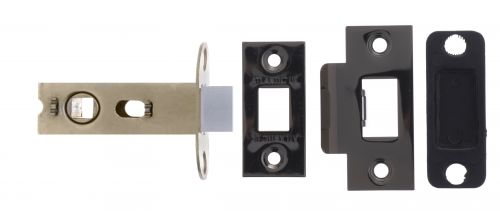 Click Here To Enlarge This Photo Of Atlantic - AL25BN Bolt Through Tubular Mortice Latch 2&period;5" - Black Nickel