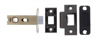 Atlantic - AL25BN Bolt Through Tubular Mortice Latch 2&period;5" - Black Nickel