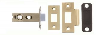 Atlantic - AL25PB Bolt Through Tubular Mortice Latch 2&period;5" - Polished Brass