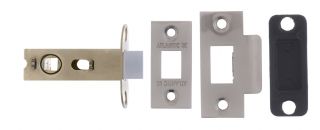 Atlantic - AL25SN Bolt Through Tubular Mortice Latch 2&period;5" - Satin Nickel