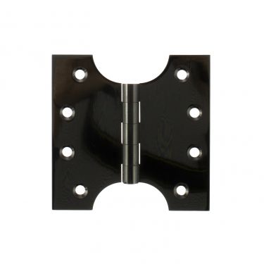 Click Here To Enlarge This Photo Of Atlantic - APH424BN &lpar;Solid Brass&rpar; Parliament Hinges 4" x 2" x 4" - Black Nickel