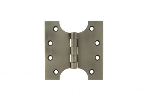Click Here To Enlarge This Photo Of Atlantic - APH424MBN &lpar;Solid Brass&rpar; Parliament Hinges 4" x 2" x 4" - Matt Gun Metal