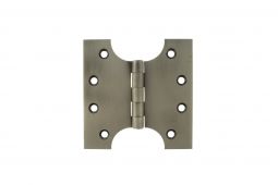 Atlantic - APH424MBN &lpar;Solid Brass&rpar; Parliament Hinges 4" x 2" x 4" - Matt Gun Metal