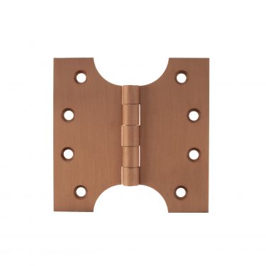 Click Here To Enlarge This Photo Of Atlantic - APH424USC &lpar;Solid Brass&rpar; Parliament Hinges 4" x 2" x 4" - Urban Satin Copper
