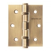 Atlantic - A2HB32525MAB 3" x 2&period;5" x 2&period;5mm Ball Bearing Hinges Matt Antique Brass
