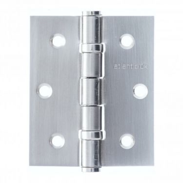 Click Here To Enlarge This Photo Of Atlantic - A2HB32525SC 3" x 2&period;5" x 2&period;5mm Ball Bearing Hinges Satin Chrome