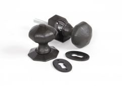 33228 From The Anvil Beeswax Octagonal Mortice&sol;Rim Knob Set