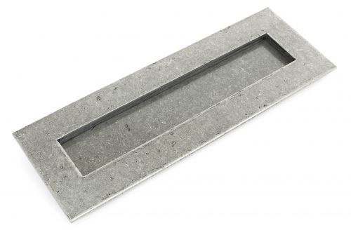 Click Here To Enlarge This Photo Of 33680 From The Anvil Pewter Letter Plate - Size&colon; 319x110mm - C&sol;C&colon; 292mm - Aperture&colon; 257x45mm