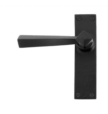 Click Here To Enlarge This Photo Of 73110 From The Anvil Black Straight Lever Latch Set