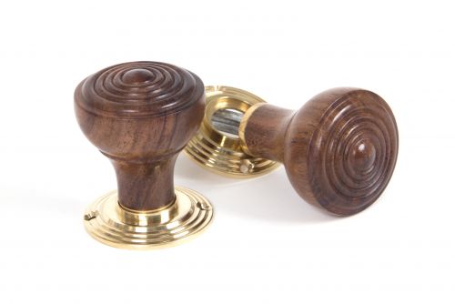 Click Here To Enlarge This Photo Of 83562 From The Anvil Rosewood Ringed Mortice&sol;Rim Knob Set