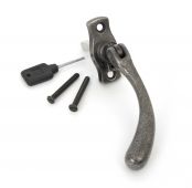 20416L From The Anvil Antique Pewter Peardrop Espag&period; - LH