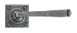 33874&sol;S From The Anvil Pewter Avon Lever on Rose Set Sprung
