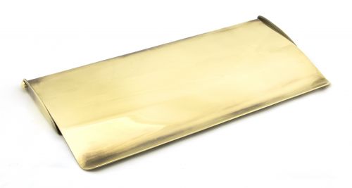 Click Here To Enlarge This Photo Of 91882 From The Anvil Aged Brass Small Letter Plate Cover - 265x130mm