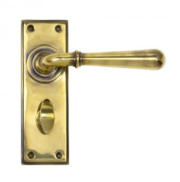 Click Here To Enlarge This Photo Of 91416 From The Anvil Aged Brass Newbury Lever Bathroom Set