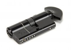 91864 From The Anvil Black 30T&sol;35 6pin British Standard 1&ast; Kitemarked Euro Profile Cylinder & Turn