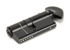 91865 From The Anvil Black 30&sol;35T 6pin British Standard 1&ast; Kitemarked Euro Profile Cylinder & Turn