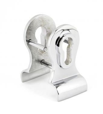 Click Here To Enlarge This Photo Of 90066 From The Anvil Polished Chrome 50mm Euro Door Pull &lpar;Back to Back fixings&rpar;
