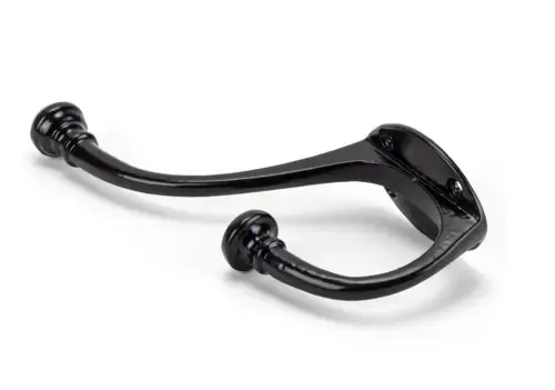 Click Here To Enlarge This Photo Of 33249 From The Anvil Black 7 3&sol;4'' Hat & Coat Hook