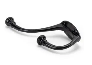 33249 From The Anvil Black 7 3&sol;4'' Hat & Coat Hook
