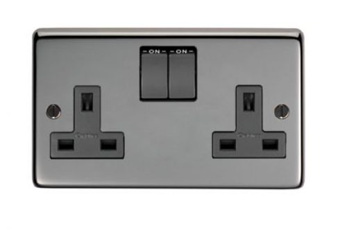 Click Here To Enlarge This Photo Of 34224 From The Anvil BN Double 13 Amp Switched Socket